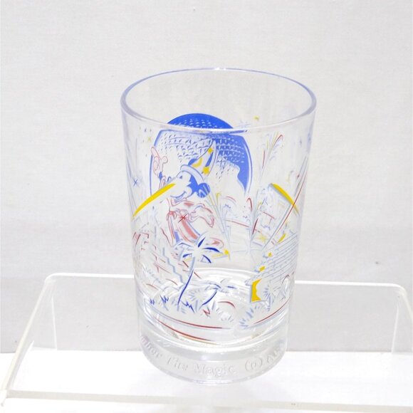 Walt Disney World Remember The Magic 25th Anniversary McDonalds Glasses Set of 3 - Picture 4 of 11